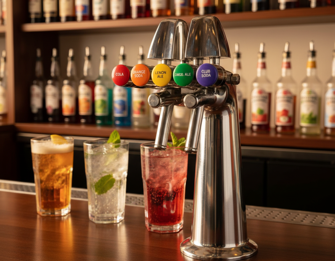 Soda Dispenser For Bar